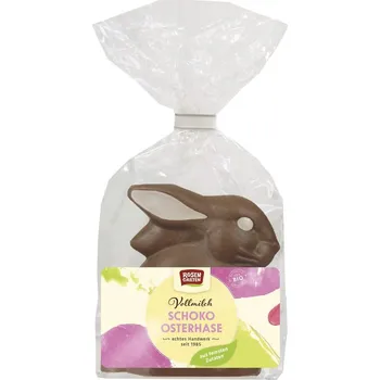 Bonbon Rosengarten Zajíček z mléčné čokolády 60 g bio