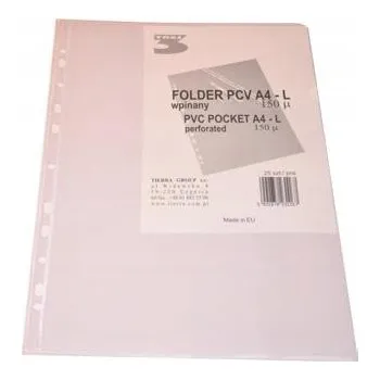 Obal na dokumenty A4 Tres průhledný