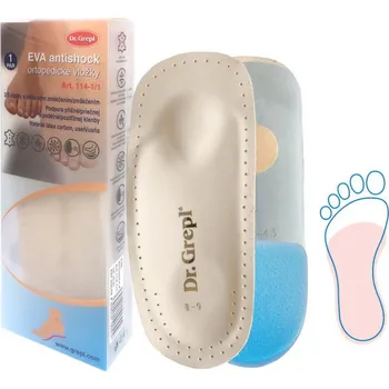 Vložka do bot Stélky/vložky do bot Dr. Grepl EVA Antishock pronace - béžové, 42-43