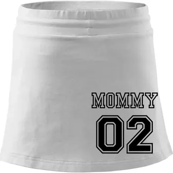 Dámská sukně Family Team - MOMMY - Sportovní sukně - two in one - S ( Bílá )