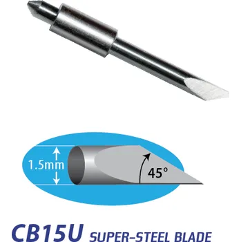 Pracovní nůž Nůž Graphtec CB15U originál 45st 1,5mm supersteel
