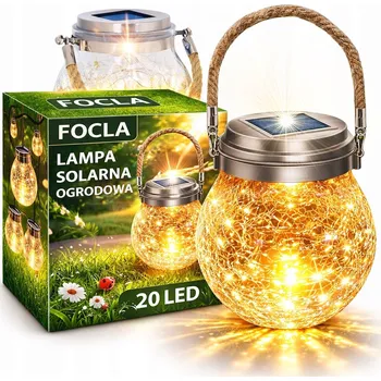 Venkovní osvětlení Světelný řetěz Focla 200 cm solární, čiré