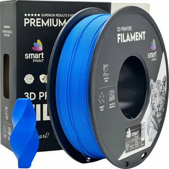 3D tisk Filament Premium SMART PRINT PLA+ 1,75 mm 1 kg – modrý | Modrý PLA+