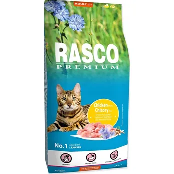 Krmivo pro psa RASCO Premium Granule pro kočky Adult, Kuřecí, Kořen čekanky - 7,5 kg
