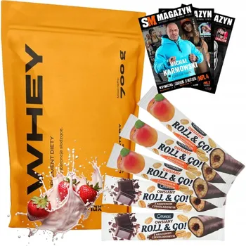 Protein Protein Ecomax prášek 700 g, příchuť jahoda