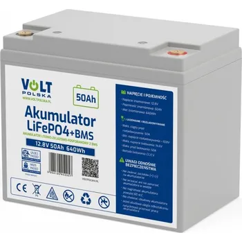 Záložní baterie Akumulátor Volt Polska 12 V 50 Ah