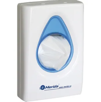 Zásobník na papírové ručníky Zásobníky na hygienické sáčky - Merida / bílá