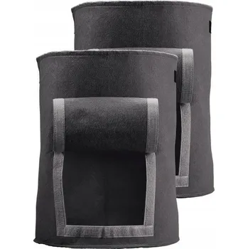 Obraz Květináč plast černý Parkside 45 cm x 35 x 45 cm