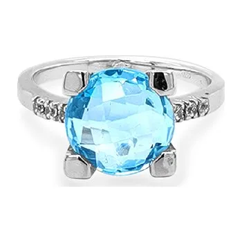 Prsten Zlatý Prsten s Barevnými Zirkony 7131373