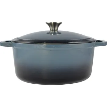 Hrnec Litinový hrnec 4 l s poklicí Perfect Home Blue Ghisa Perfect Home IK55001