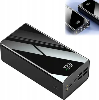 Powerbanka RYCHLÁ POWERBANKA 50000mAh 22,5W QC USB-C CESTOVNÍ POWER BANKA s LCD displejem