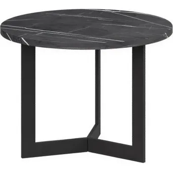 Konferenční stolek Matis Klubový stůl Saturn FI50 černý mramor