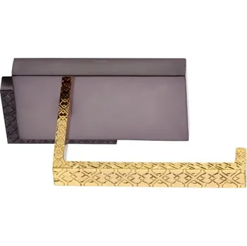 Úchyt na toaletní papír Frame s potahem 24k zlata