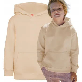 Chlapecká mikina TH Clothes dětská mikina bavlna béžová velikost 98