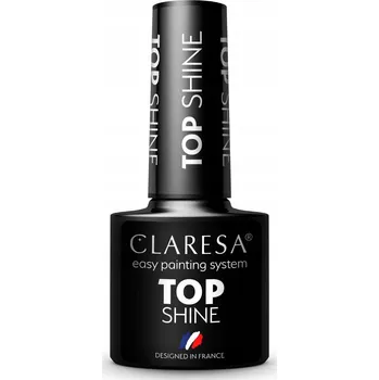 Lak na nehty Claresa Hybridní lak Top Shine 5 ml
