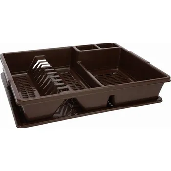 Odkapávač na nádobí Odkapávač Na Nádobí Bentom Classic 43x35x9cm hnědý 030