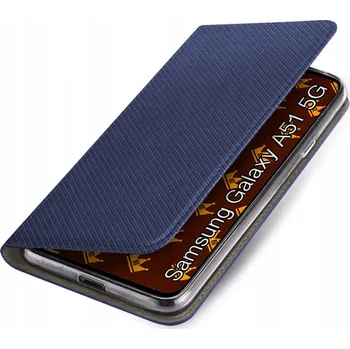 Pouzdro na mobilní telefon Flipové pouzdro Kingglass pro Samsung Galaxy A51 5G modré