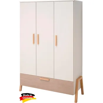 přebalovací pult a komoda Šatní skříň - Kašmír / masivní bukové dřevo Kod: SARA-4