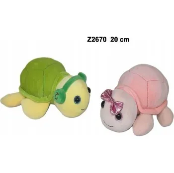 plyšák Plyšová želva 20 cm - měkká hračka pro děti