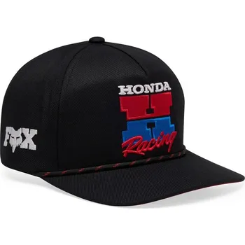 Kšiltovka Kšiltovka FOX Honda Snapback Hat - černá