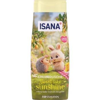 Sprchový gel ISANA SWEET LIKE SUNSHINE CITRUSOVÝ SPRCHOVÝ GEL 300 ml z Německa