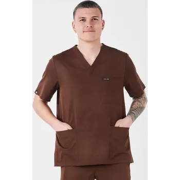 Dámské oblečení Mikina zdravotnická hnědá M