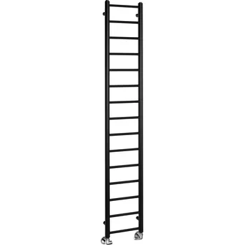Radiátor SAPHO DINA otopné těleso 300x1740 mm, černá mat (IR376B)