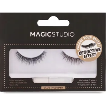 Péče o řasy a obočí MAGIC STUDIO VEGAN FAUX MINK EYELASHES SEDUCTIVE Umělé řasy - Svůdné