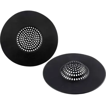 podložka do dřezu Silikonové sítko do dřezu ALTOM DESIGN SPIŻARNIA PANI DOMU 12 cm černé