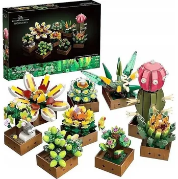 ostatní stavebnice Stavebnice - květiny v květináči Adar