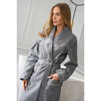 Dámský župan Župan Coco 2530 Grey - L&L XL