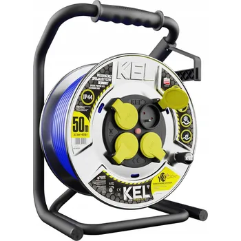 Napájecí kabel Prodlužovací Kabel na bubnu 50m 3x2,5mm H07BQ W-99283 KEL