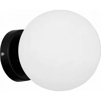 Stropní Svítidlo Kula Stropní Svítidlo 15 cm Černá Nástěnné svítidlo 2v1