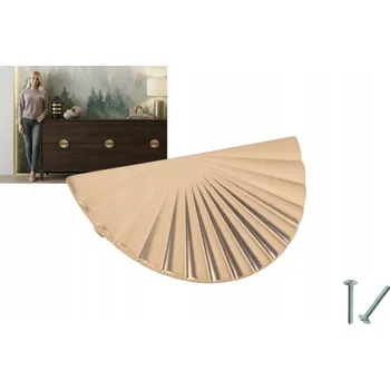 Nábytkové kování NÁBYTKOVÁ ÚCHYTKA Zlatá moderní úchytka na nábytek DAMU Split 34/110 zlatá AKS