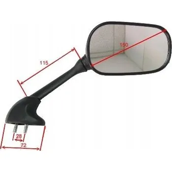 Zrcátko pro motocykl Zrcátko JMP pro Yamaha YZF-R6 600