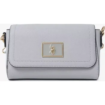 Kabelka U.S. Polo Assn. dámská kabelka, crossbody ENAMEL šedá