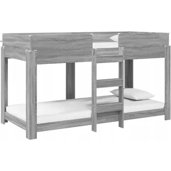 Postel Patrová postel VidaXL 3410528 94 x 204,5 cm šedá