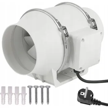 Domácí ventilátor TICHÝ POTRUBNÍ VENTILÁTOR <30 DB - ODSÁVÁNÍ / PŘÍVOD VZDUCHU