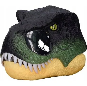 Karnevalová maska Maska na hlavu dinosaurus s efekty
