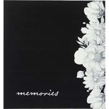 Fotoalbum Album s kapsami Gedeon, černý, textilní, na 1000 fotografií 10x15 cm, čtvercový