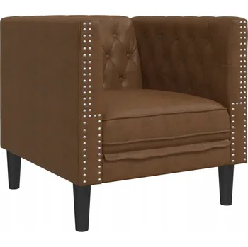 Pohovka Pohovka VidaXL 71 x 74,5 cm umělá semišová kůže (100% polyester) vícebarevná