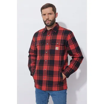 Pánské oblečení Carhartt pánská košile ležérní s dlouhým rukávem regular střih bavlna velikost XXL