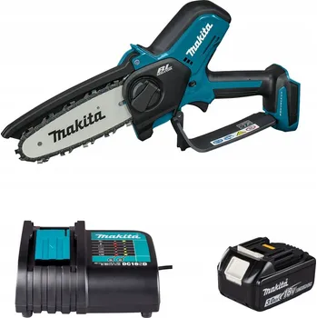 Motorová pila Akumulátorová řetězová pila Makita DUC150SF01 na 18V baterii, délka lišty 15 cm