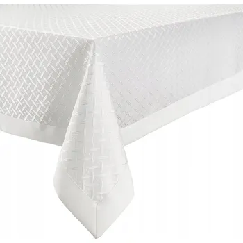 ubrus VILLA ITALIA Bílý ubrus 140 x 260 cm BEATE