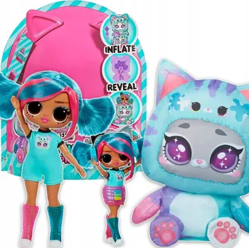 Panenka LOL Surprise panenka Tweens Costume Emma Emo modrý kostým kočičky