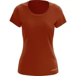 Dámské funkční tričko SPORTY krátký rukáv TERAKOTA Bamboo Ultra CLASSIC - cihlová / XL