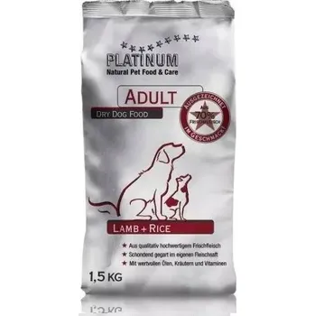 Krmivo pro psa Platinum suché krmivo jehněčí 1,5 kg