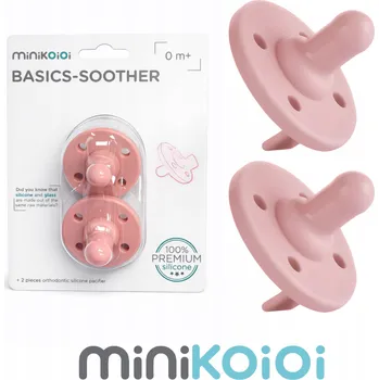 dudlíky Dudlík Minikoioi anatomický, dynamický, kulatý, symetrický silikon 0+