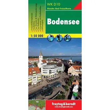 WKD 10 Bodensee 1:50 000 / turistická mapa