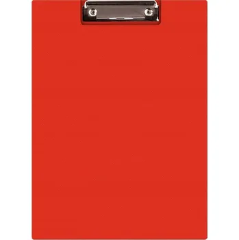 Podložka s klipem A5 Q-connect červená